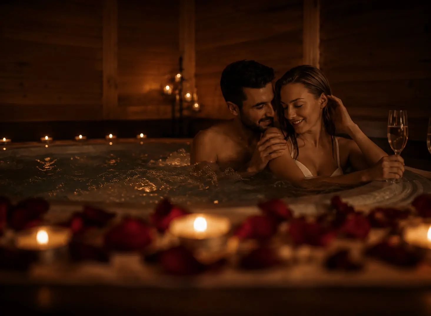 Escapade romantique dans le jacuzzi love room vesoul