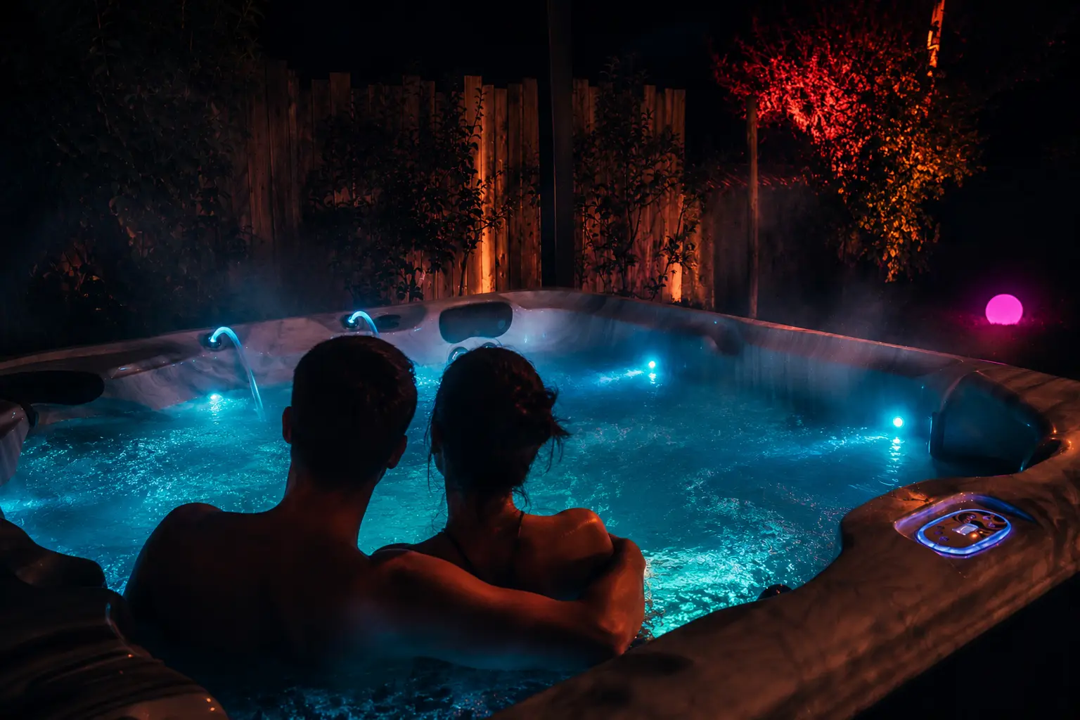 Ambiance romantique dans la love room Fire Sens en Haute-Saône